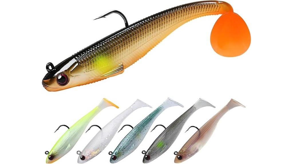 vibrating soft lure bait
