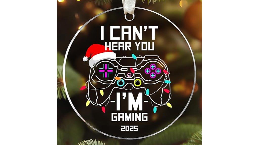 video game christmas ornament