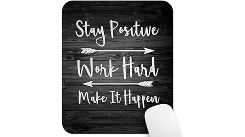 vintage wood grain mousepad