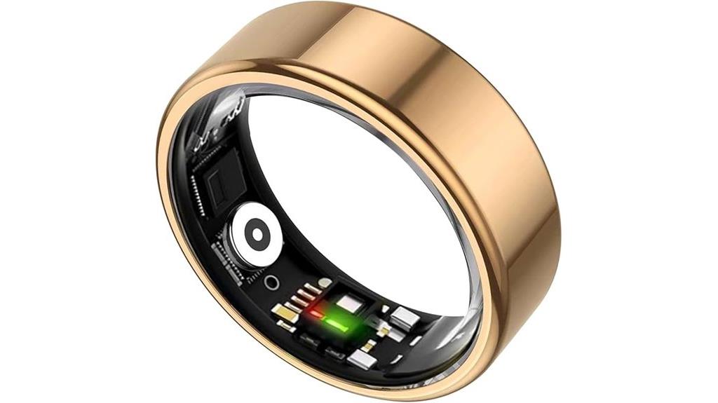 waterproof health tracker ring