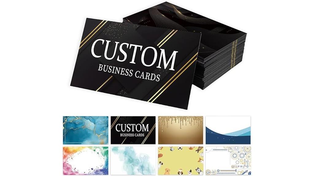 waterproof matte business cards