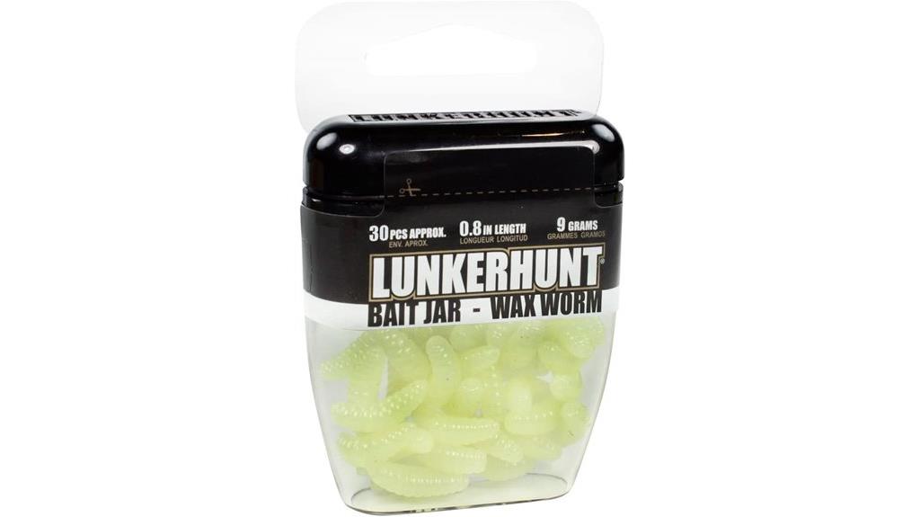 wax worm fishing bait