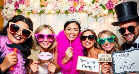 wedding photo booth props