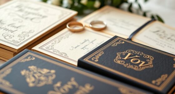 wedding vows book options