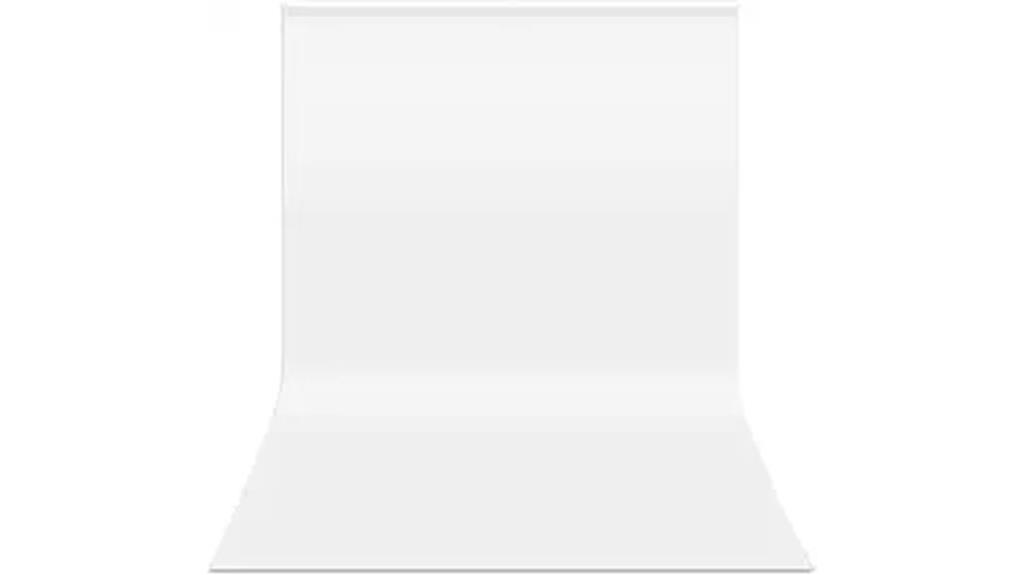 white backdrop photography screen