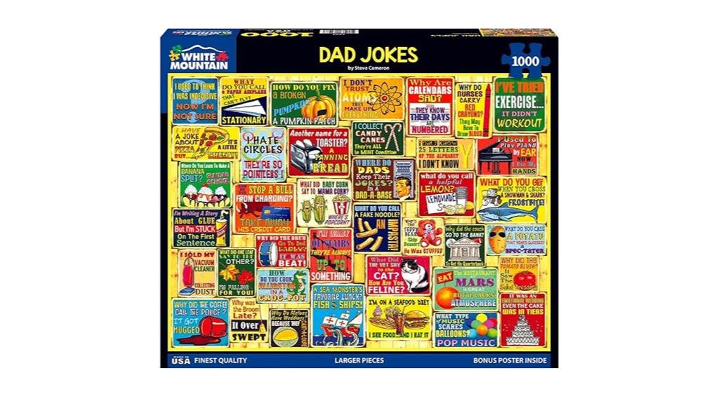 white mountain puzzle gift