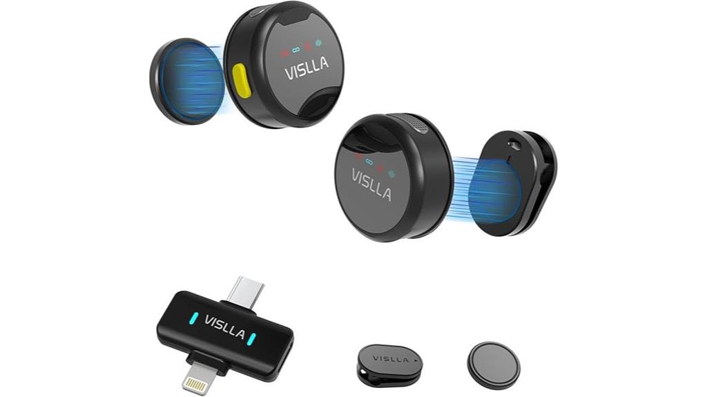 wireless lavalier microphone for devices