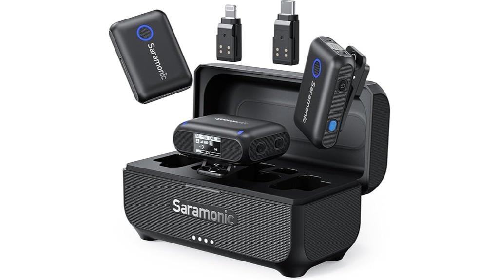 wireless lavalier microphone system