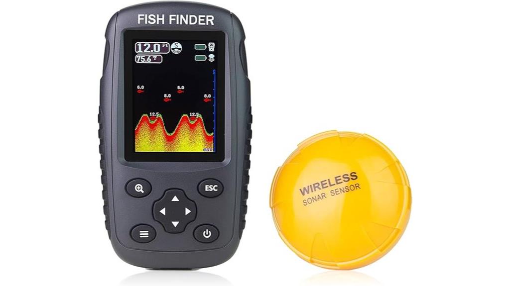 wireless lcd fish finder