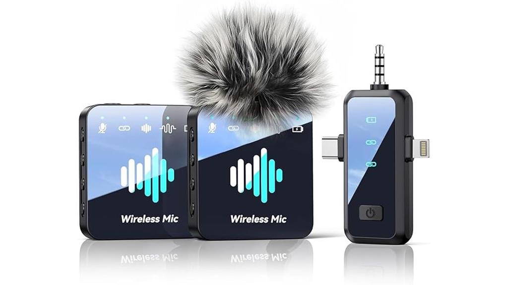 wireless microphone for devices