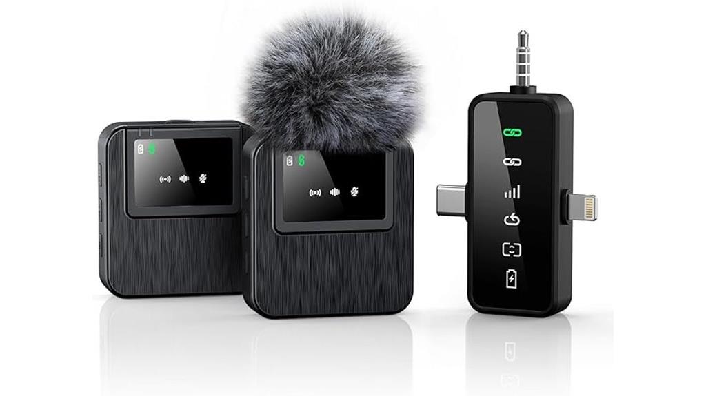 wireless microphone for devices