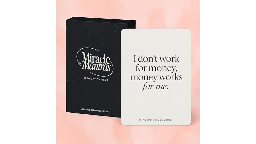women s affirmation card deck