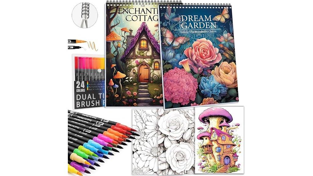 women s coloring book markers