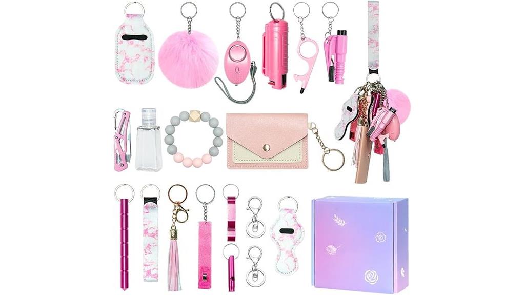women s safety keychain set
