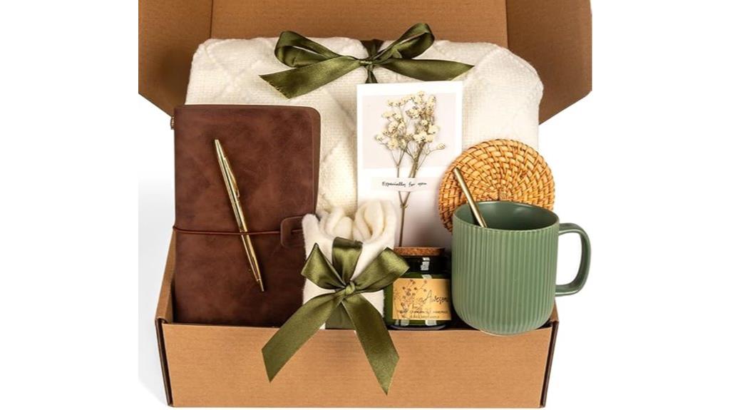 women s self care gift basket