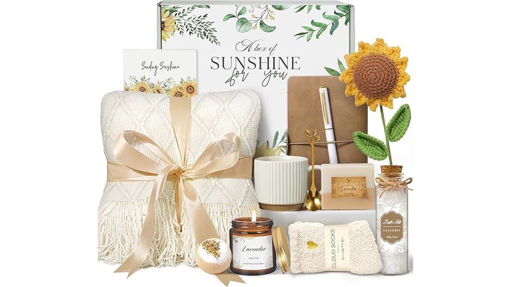 women s self care gift box