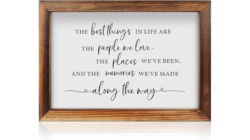 wooden bible verse sign