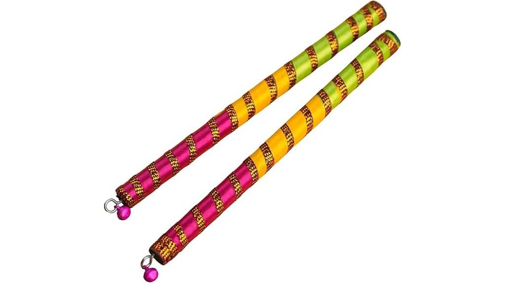 wooden dandiya navratri dance