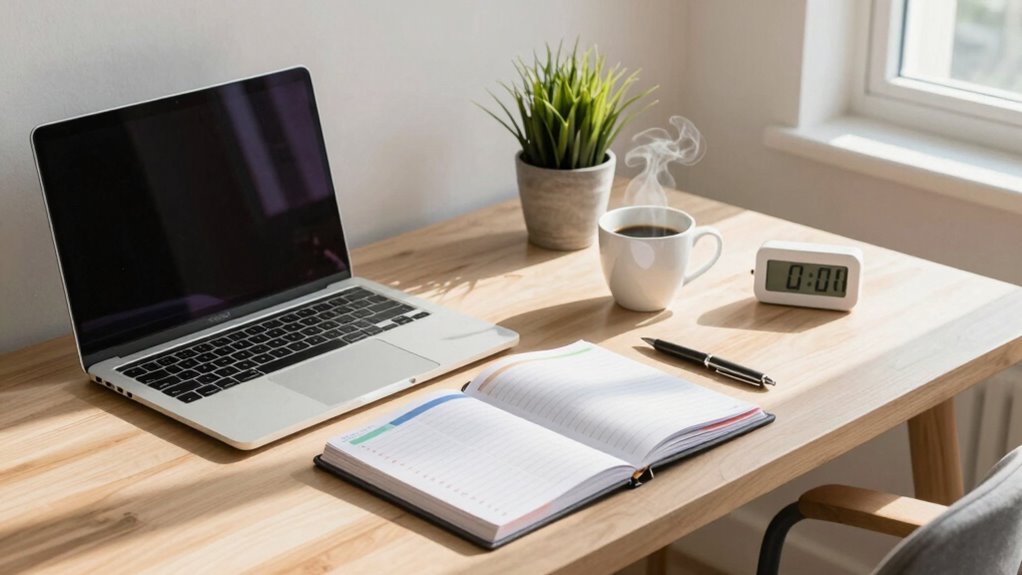 build consistent daily routines
