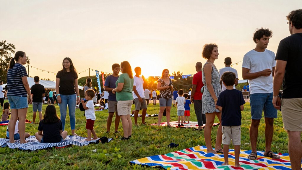 community bonding through hashtags
