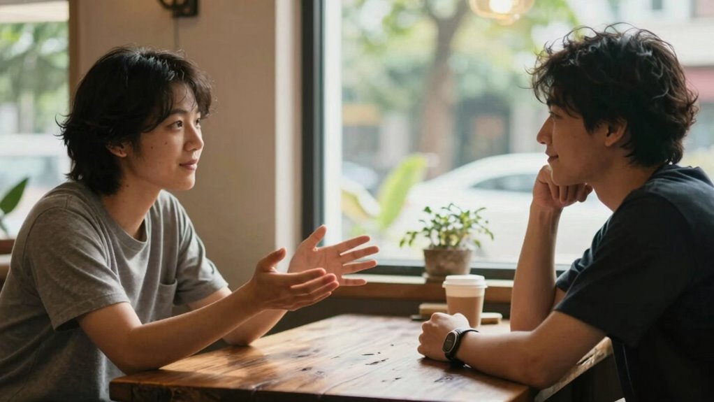 discussing goals gently