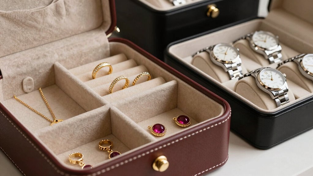 elegant personalized jewelry storage