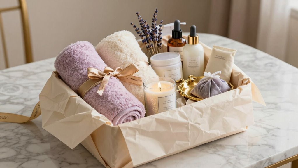elegant personalized self care gift