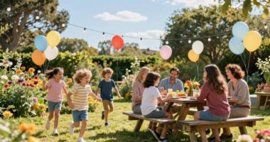 family celebration joyful moments