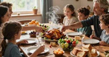 family feast food hashtags