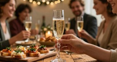 festive toasts and speeches