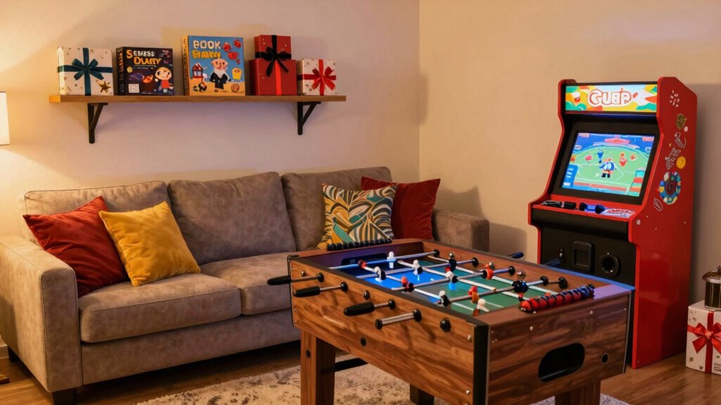 game room entertainment and personalization