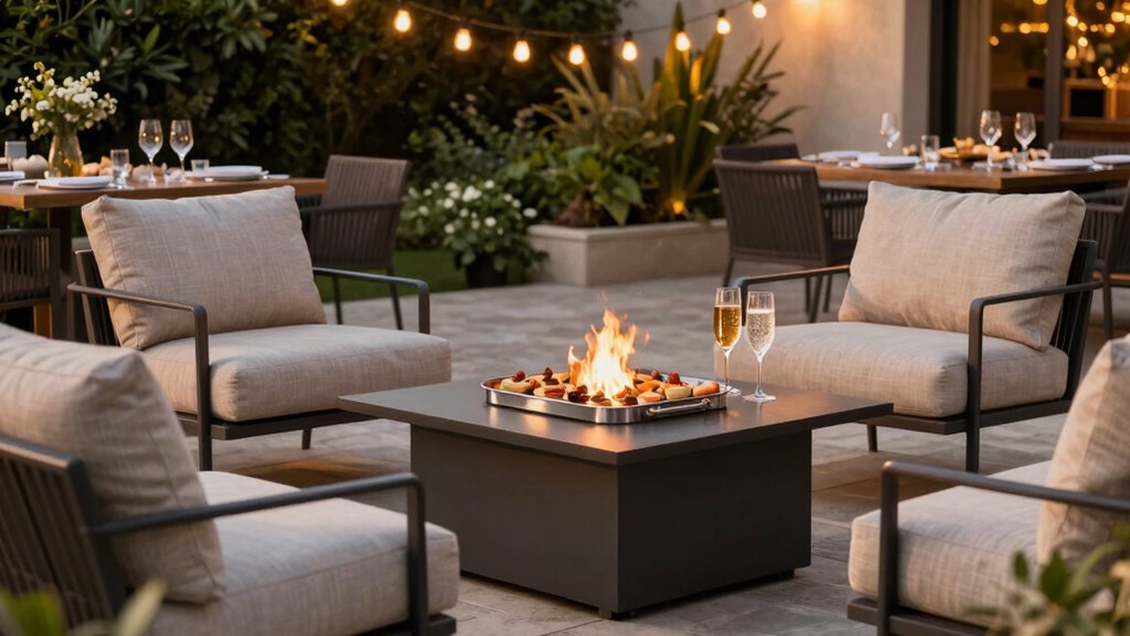 luxury outdoor entertaining essentials