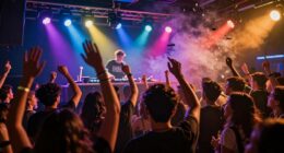 music party event hashtags
