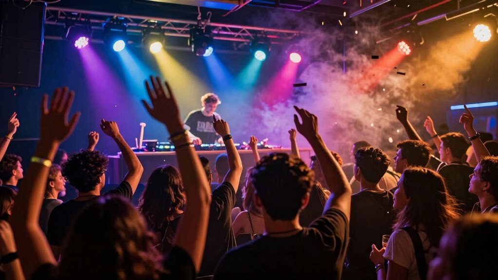 music party event hashtags