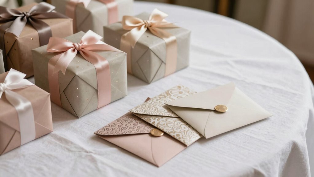 thoughtful coordinated wedding gifts