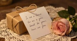 thoughtful heartfelt meaningful gesture