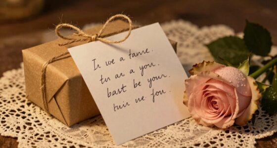 thoughtful heartfelt meaningful gesture