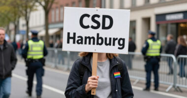 CSD In Hamburg: Friedlicher Demonstrationszug Unter Hohen Sicherheitsvorkehrungen - Tagesschau.de