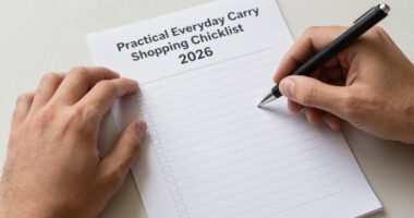 Practical Everyday Carry Shopping Checklist 2026